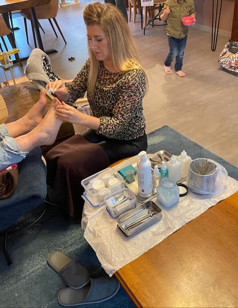 Medische pedicure aan huis regio Scherpenheuvel Averbode